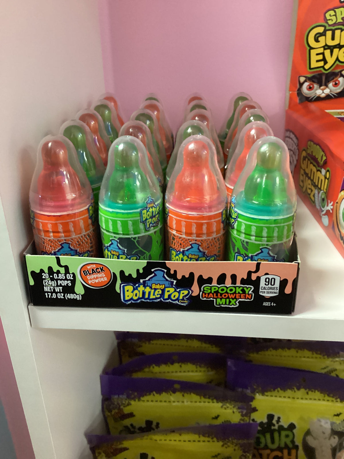 Baby bottle pop Halloween