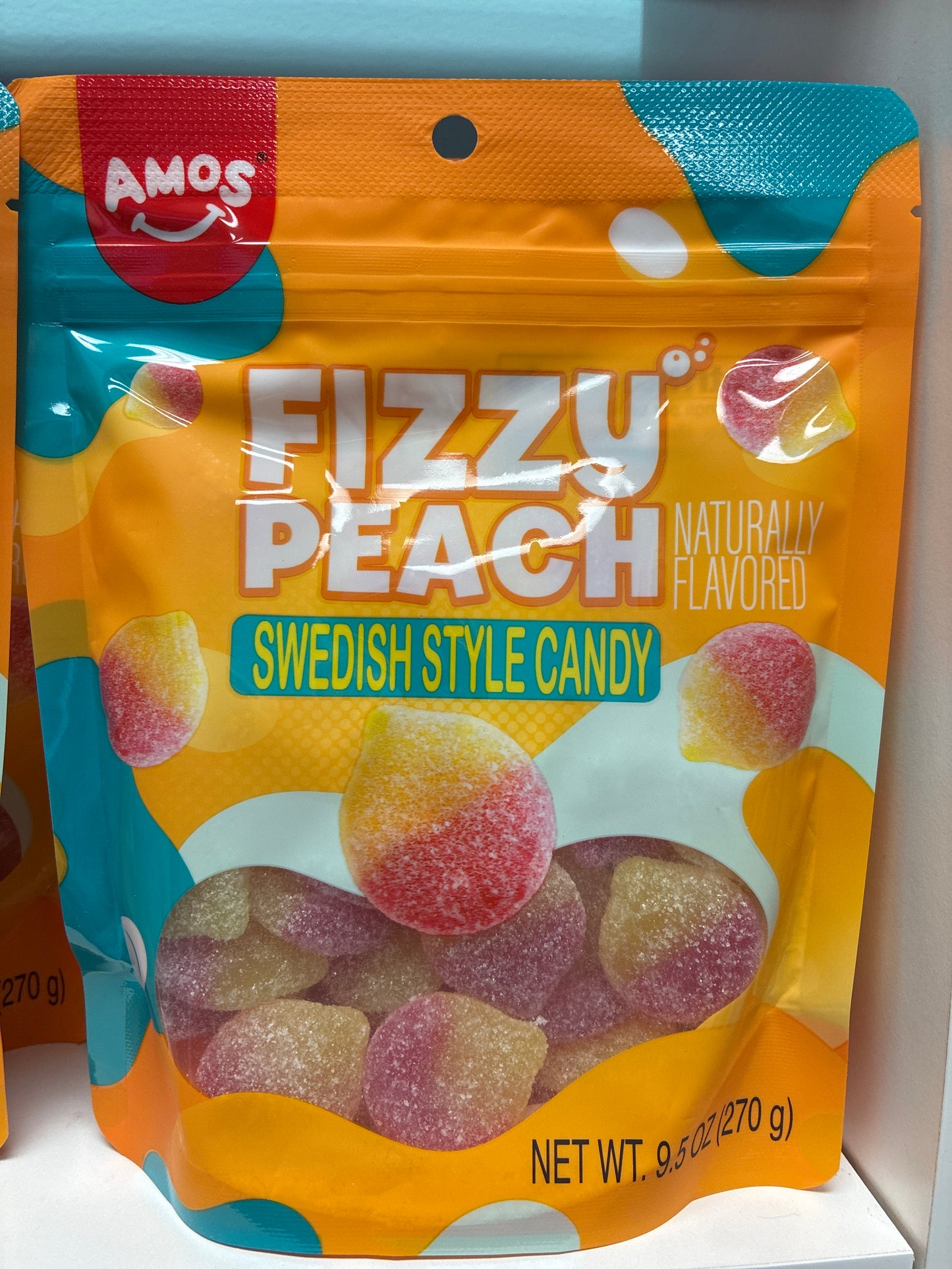 Amos fizzy peach