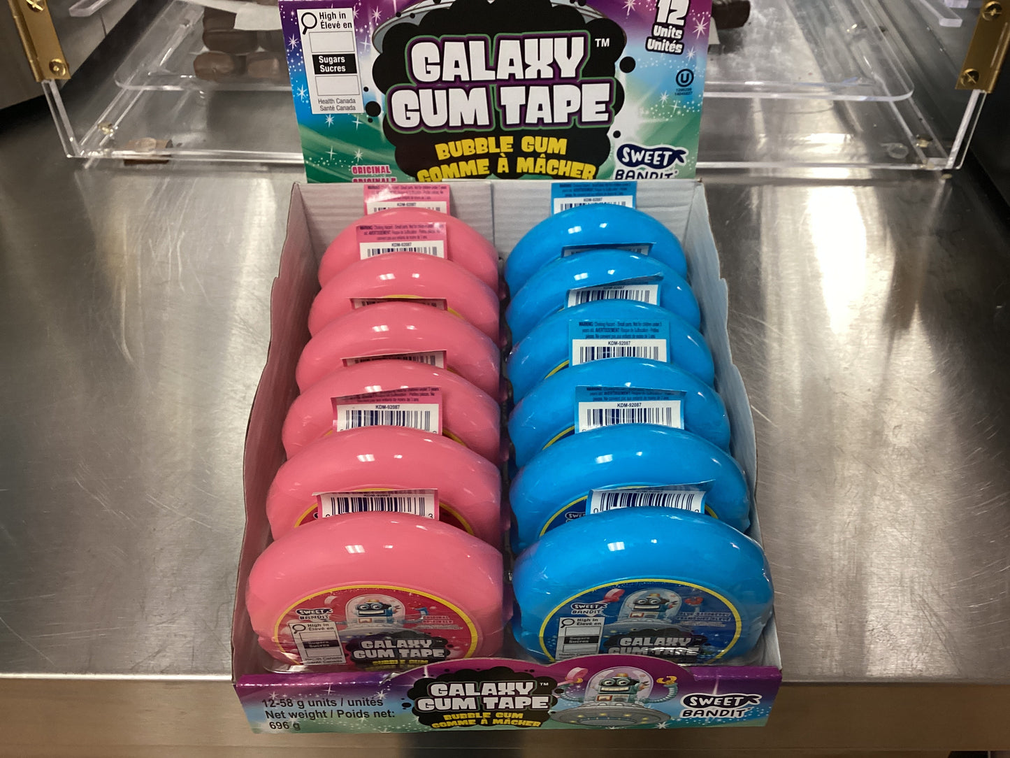 Galaxy Gum Tape Original & Blue Raspberry 58g