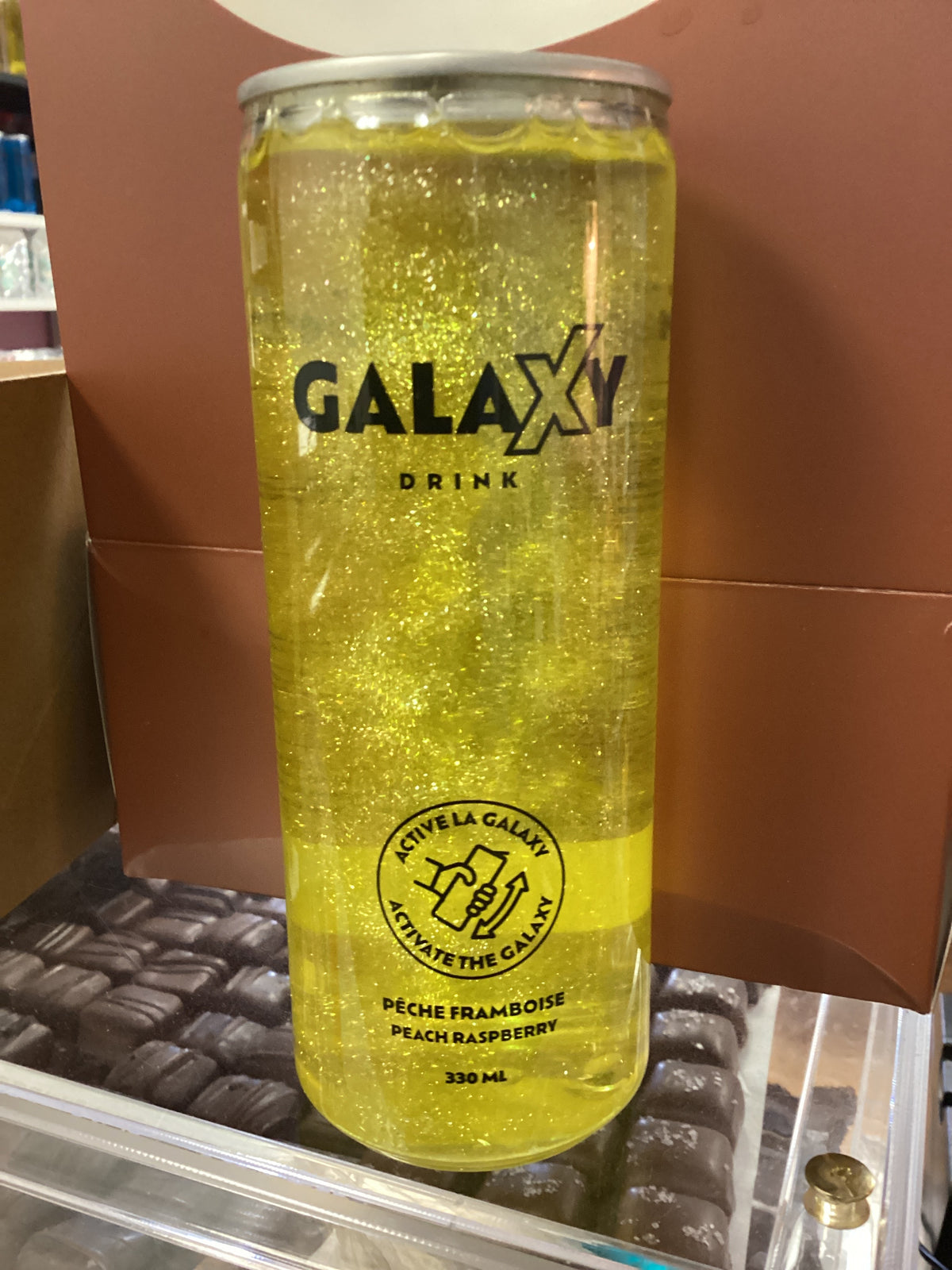 Galaxy drink - peach raspberry