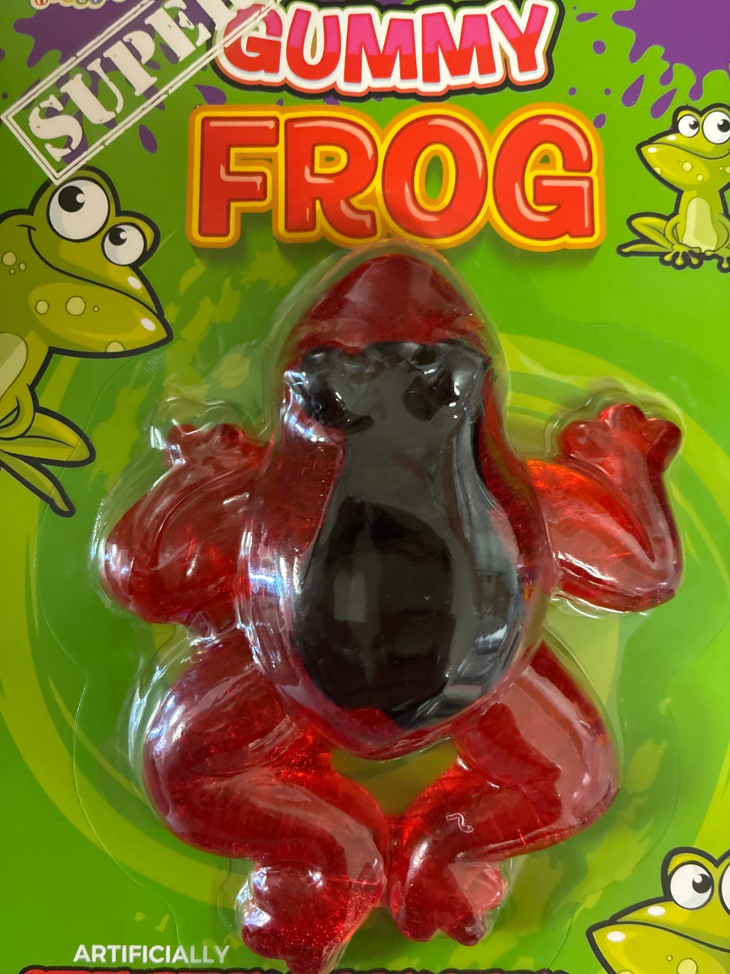 Super Gummy frog