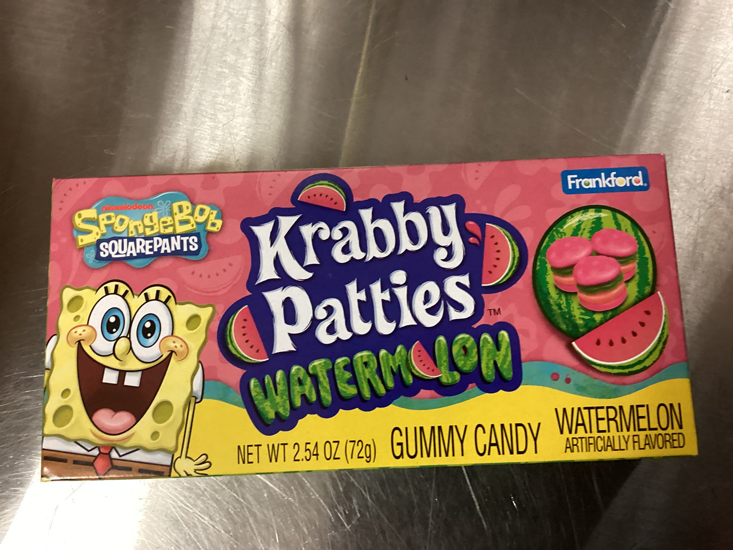 Sponge Bob Gummy Candy Watermelon 72g