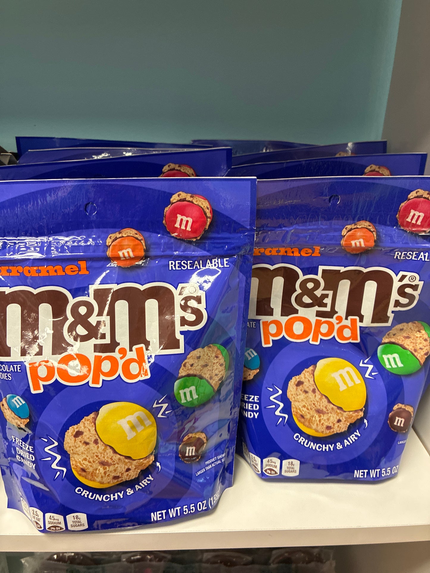 M&M pop’d Caramel freeze dried 155g