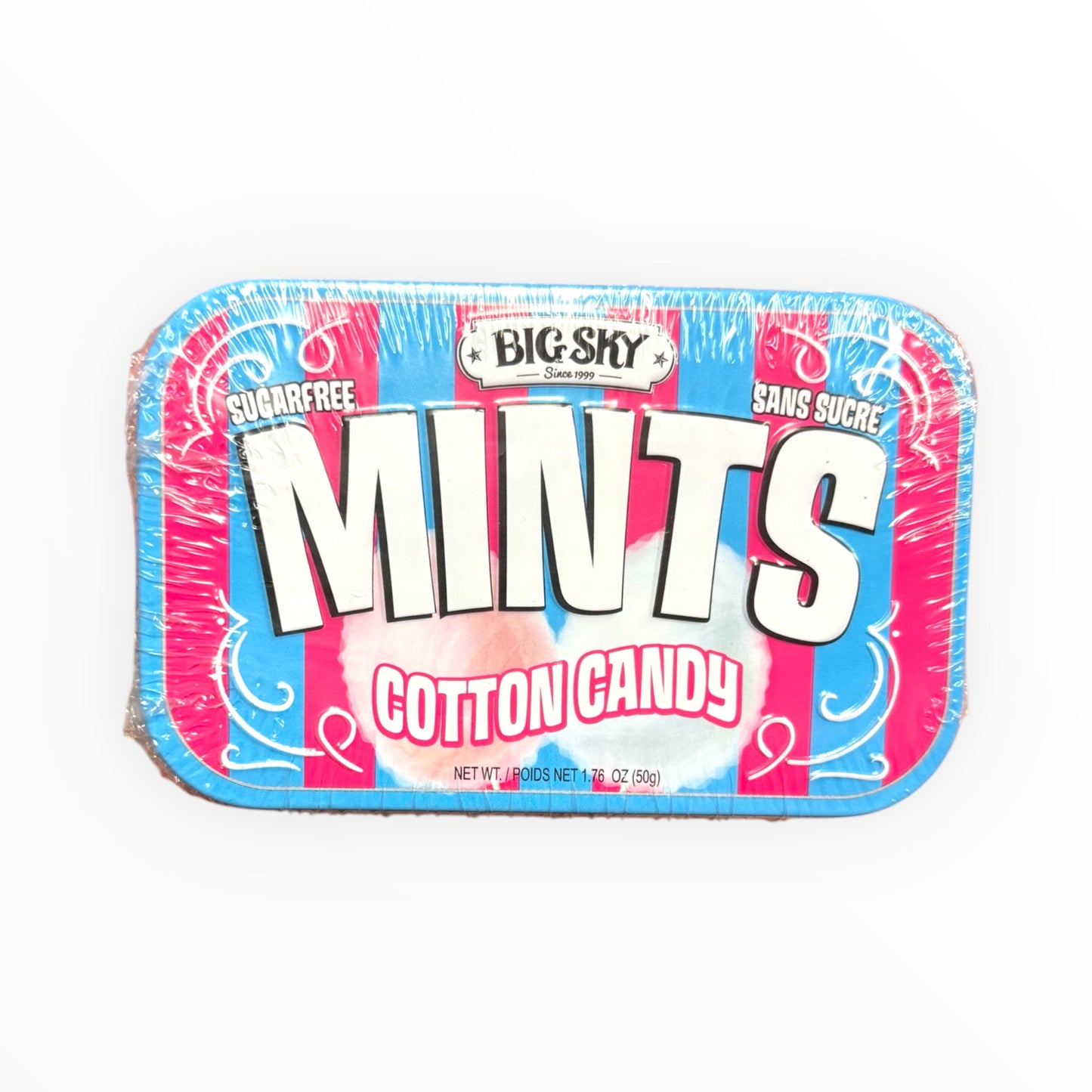 Mints Cotton Candy. - Zero Sugar 50g