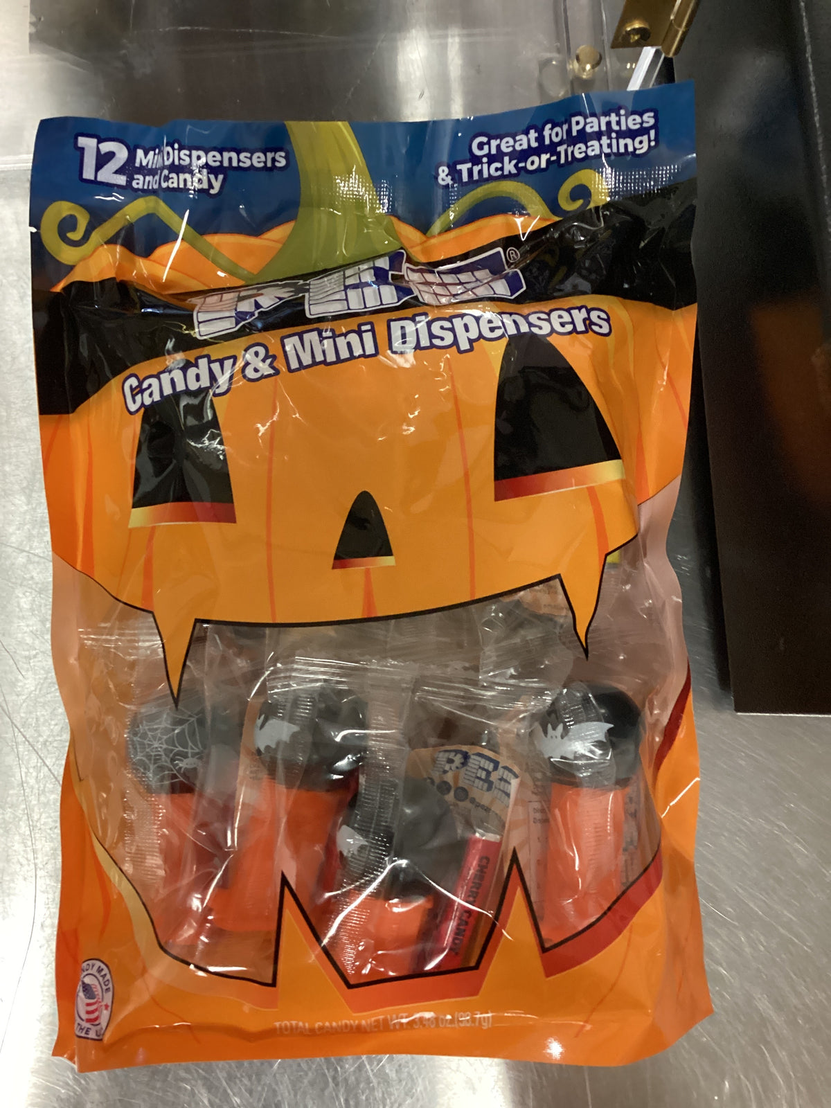 12 mini Pez dispensers