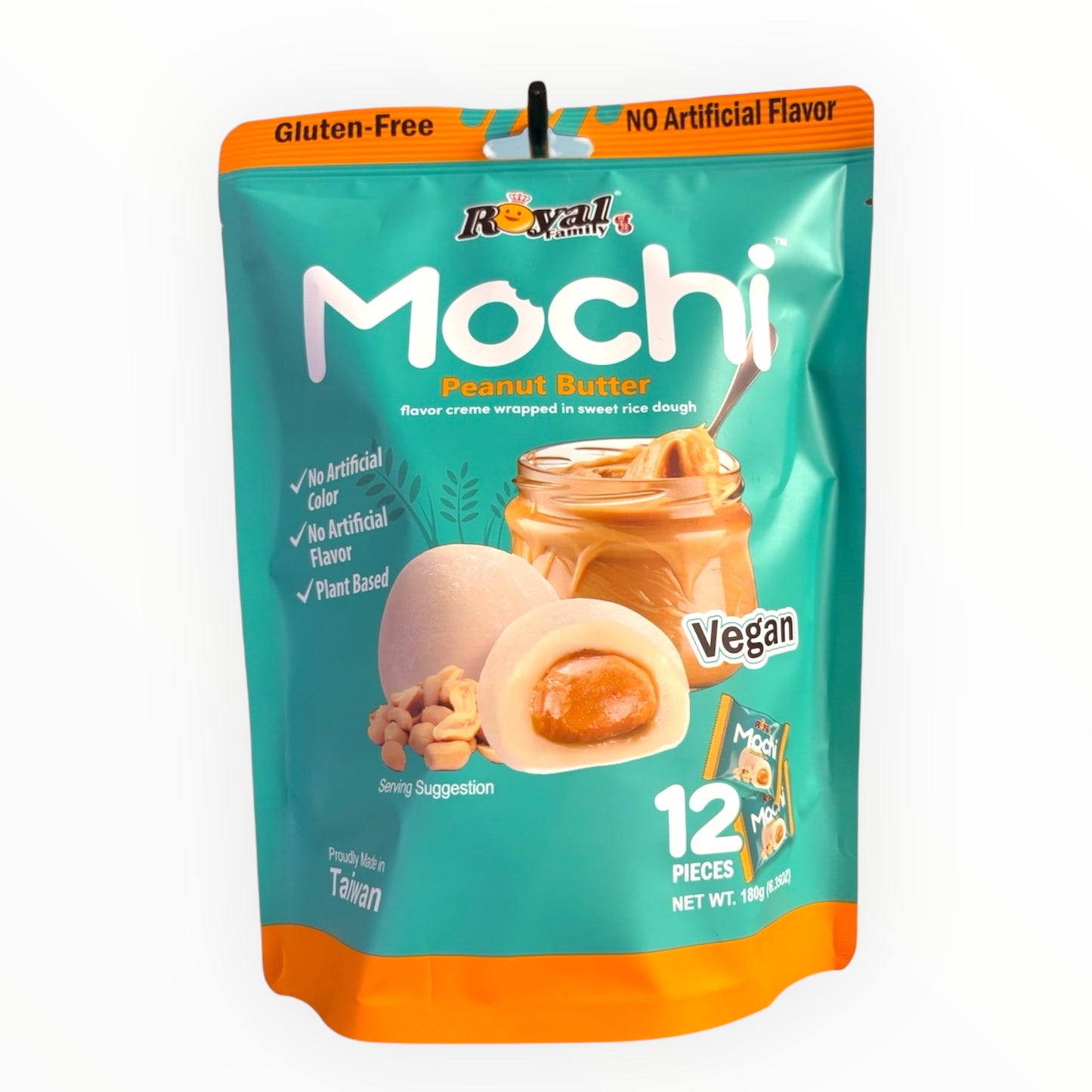 Mochi au beurre de cacahuète