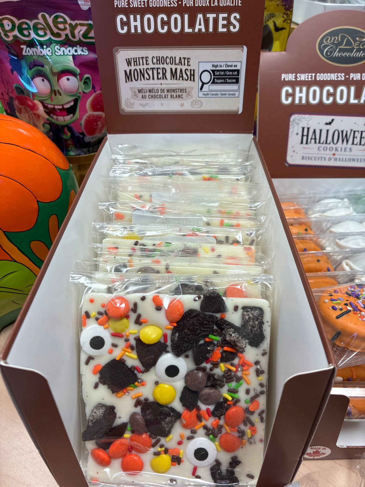 White chocolate monster mash
