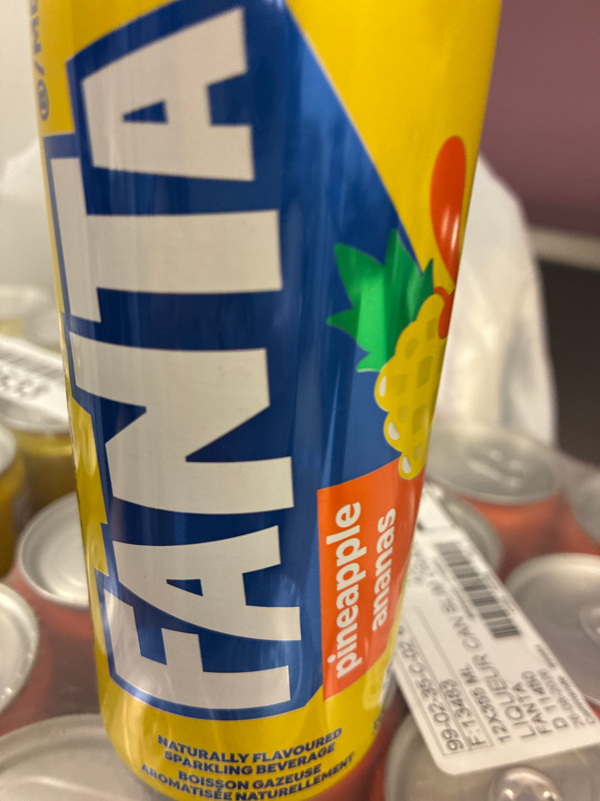 Fanta pineapple