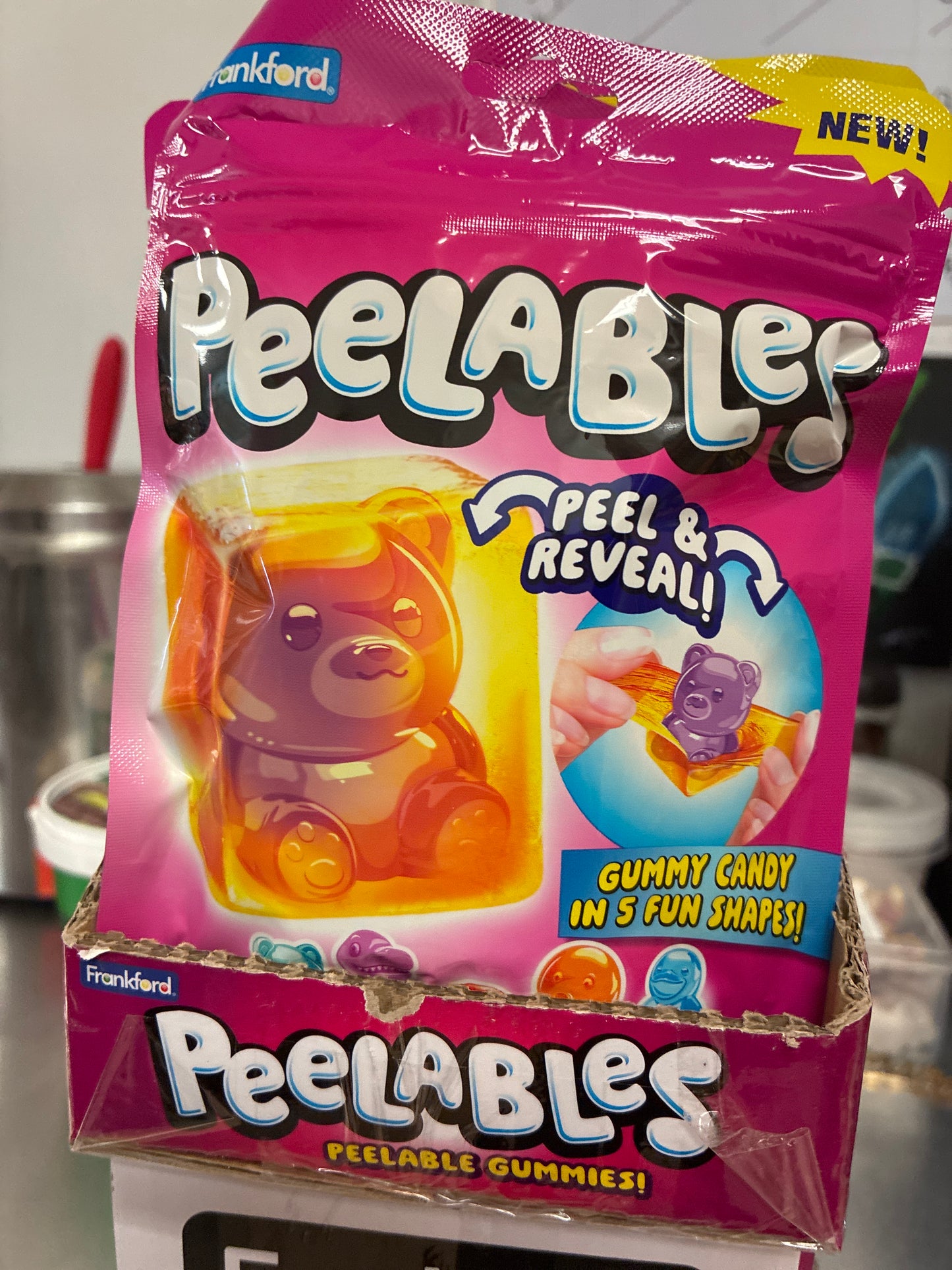 Peelables gummy candy