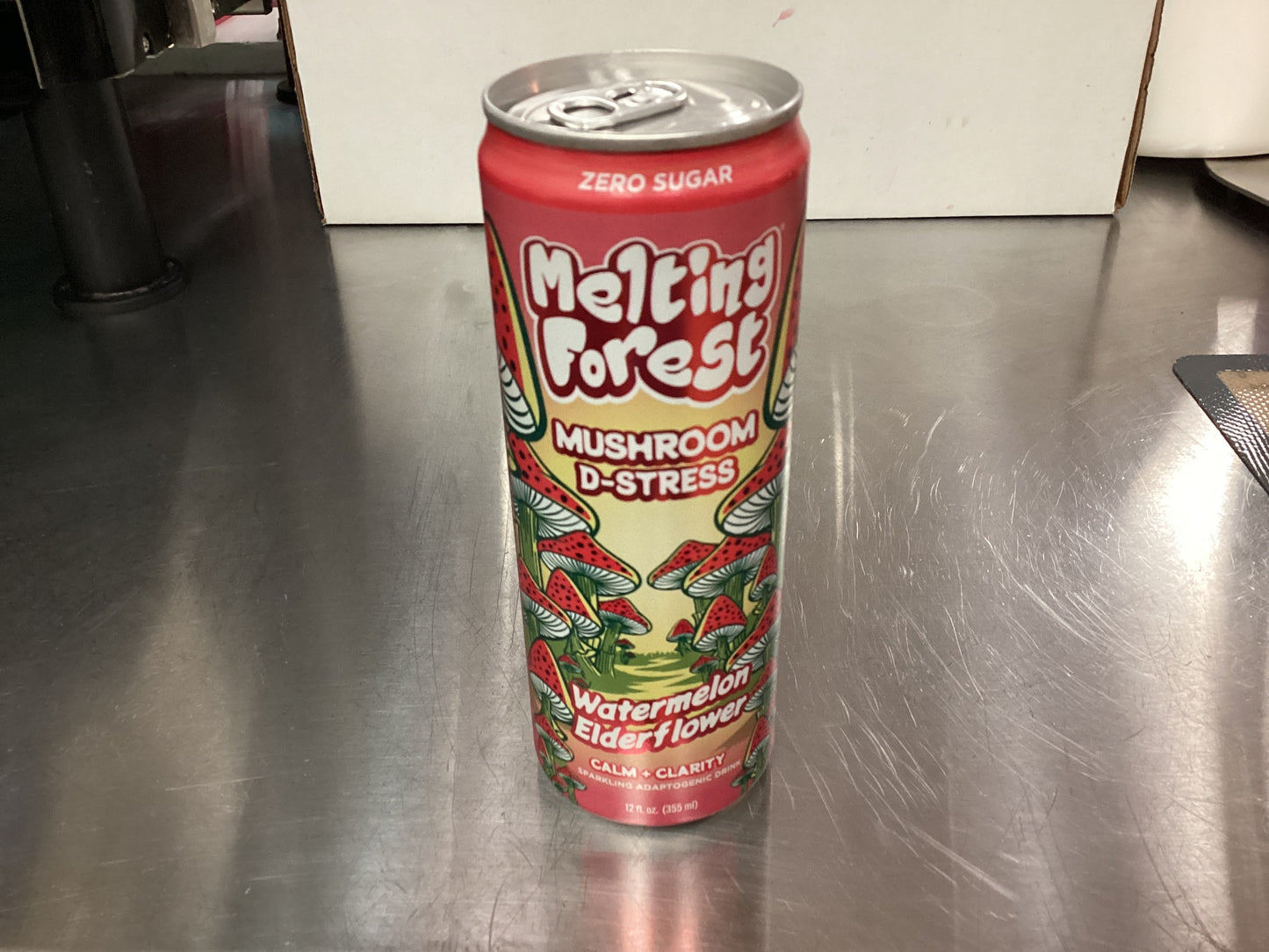 Melting Forest Mushroom DStress Watermelon Elderflower 355ml