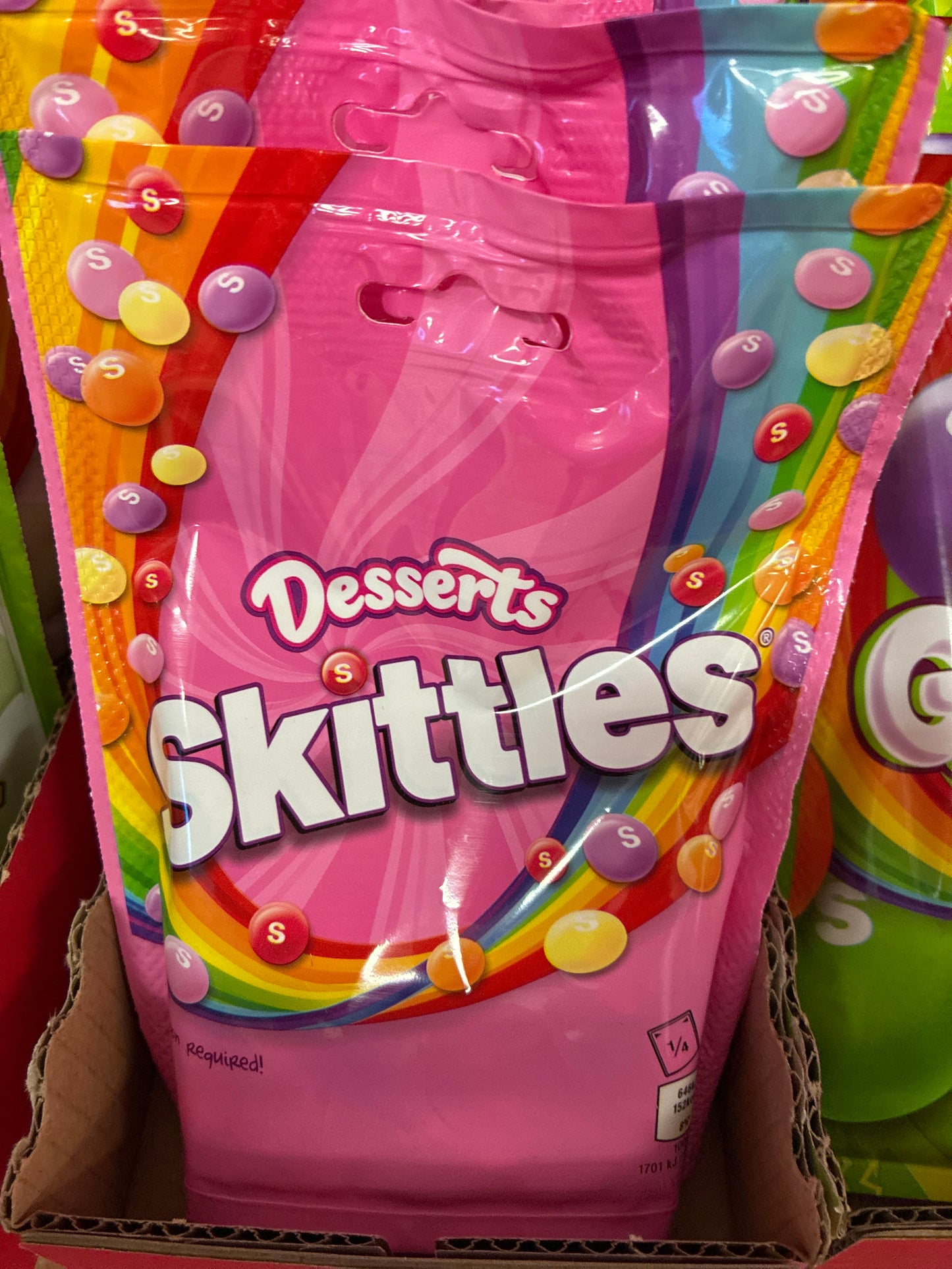 Skittle dessert