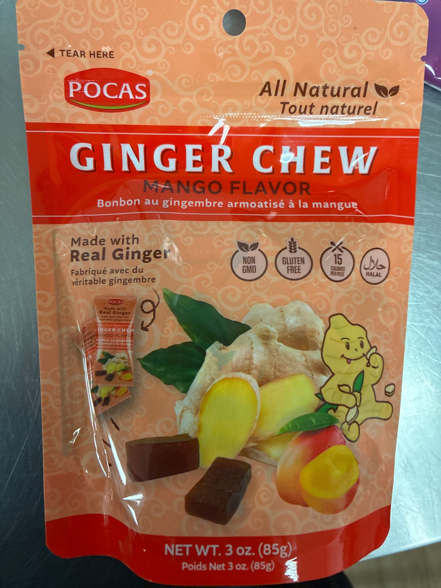 Ginger chew
