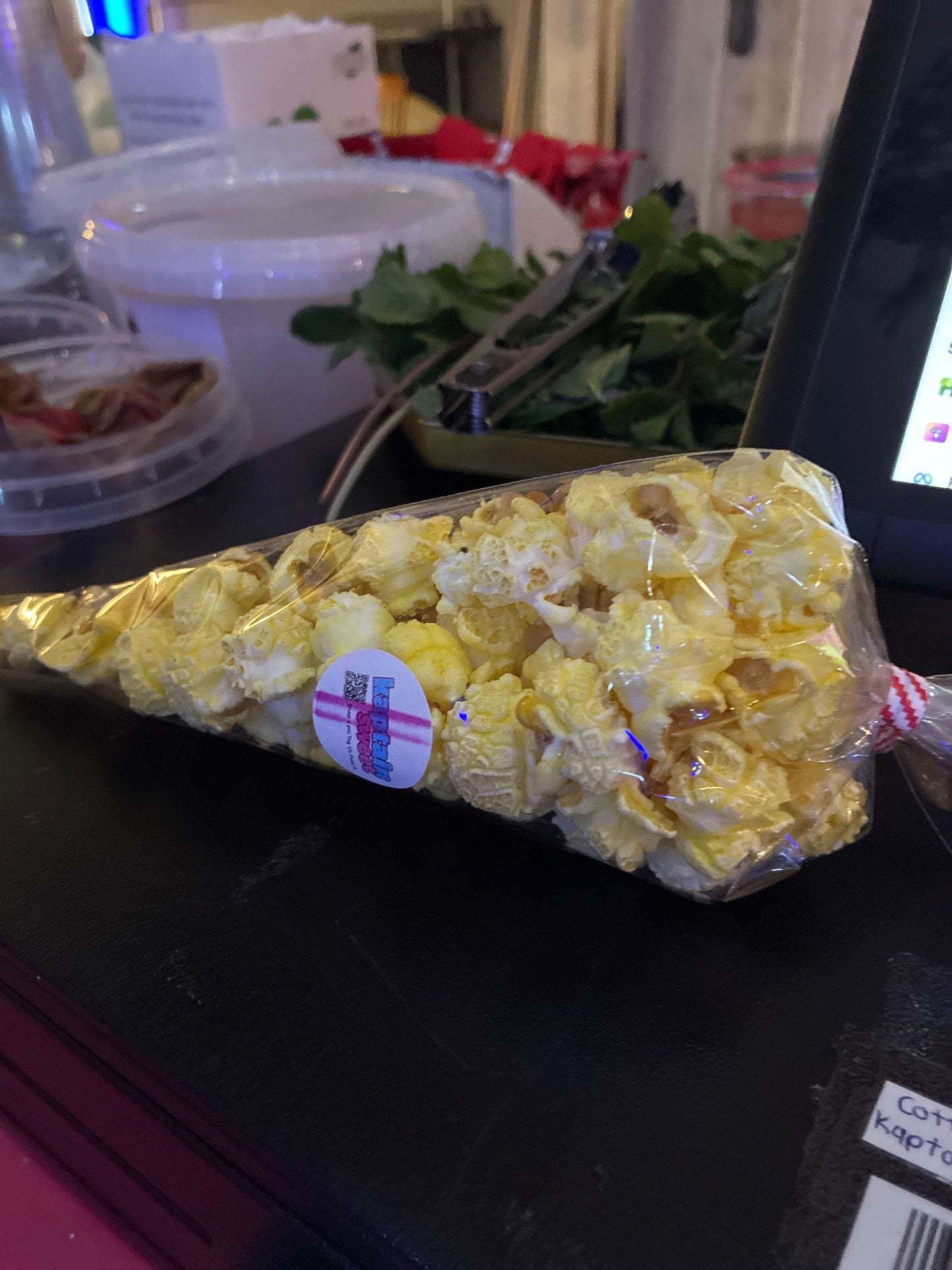 Mini popcorn