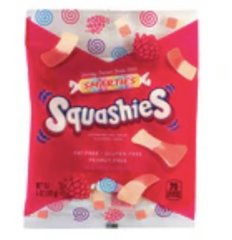 Smarties Squashies raspberry and cream