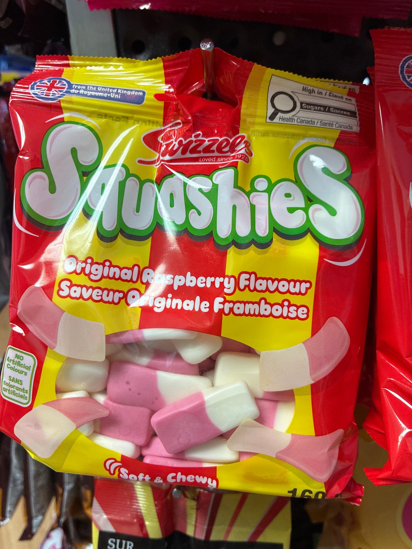 Squashies - original raspberry 160g