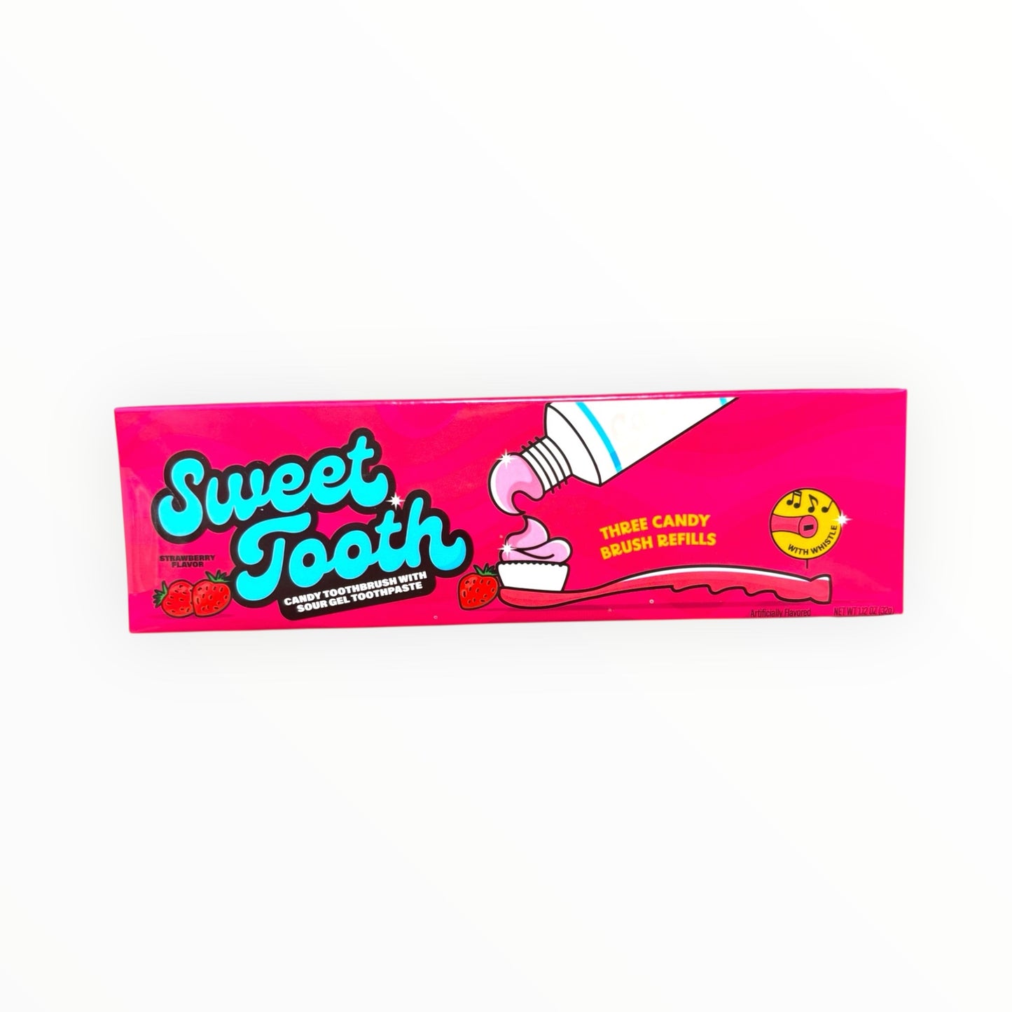 Strawberry Toothbrush Candy