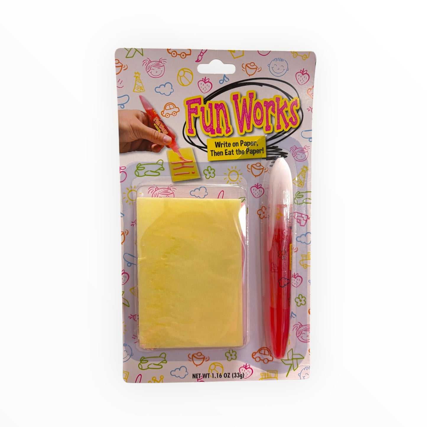 Fun Works - Write On Paper, Then Eat the Paper! 33g