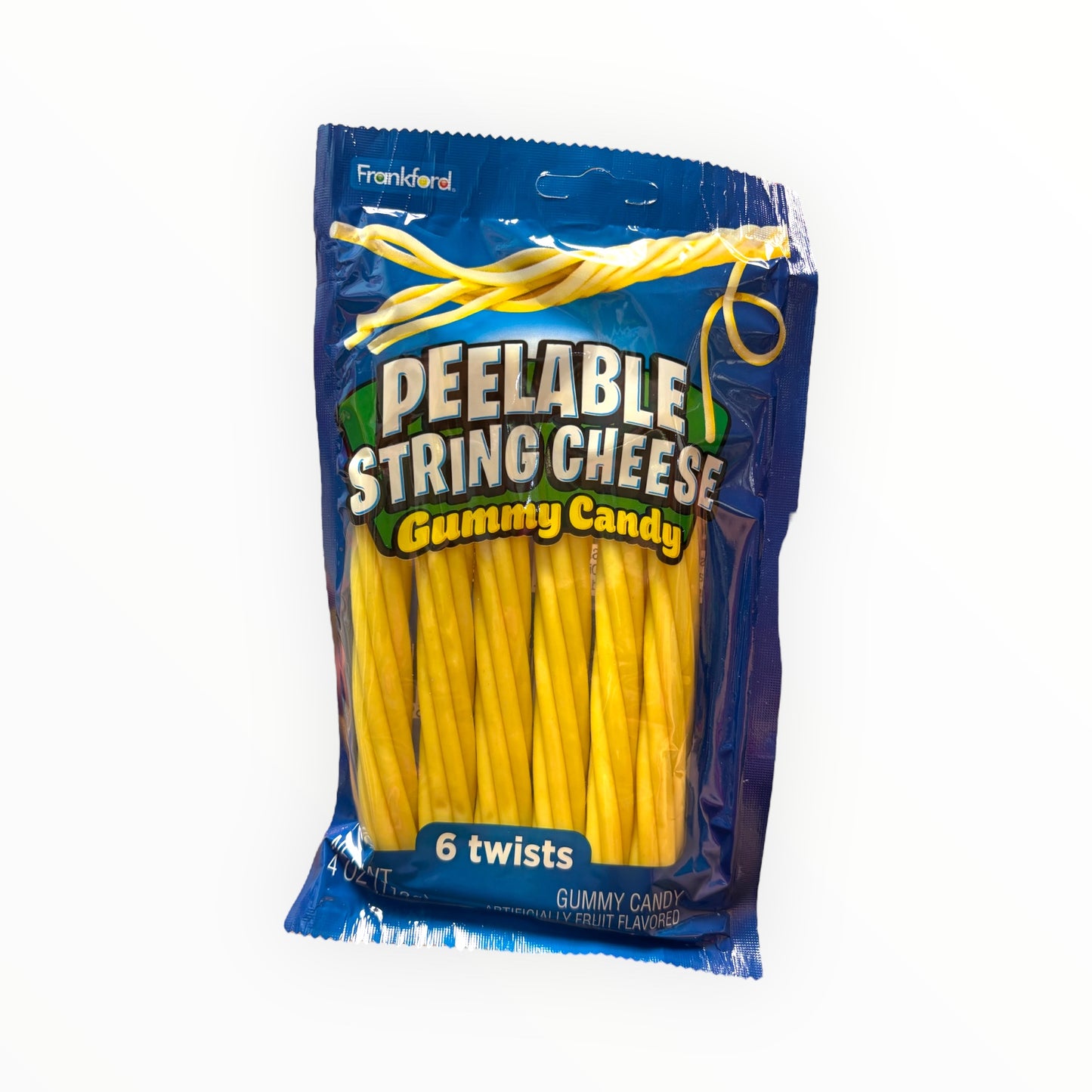 Peelable String Cheese - Gummy Candy ( fruit flavour) 113g
