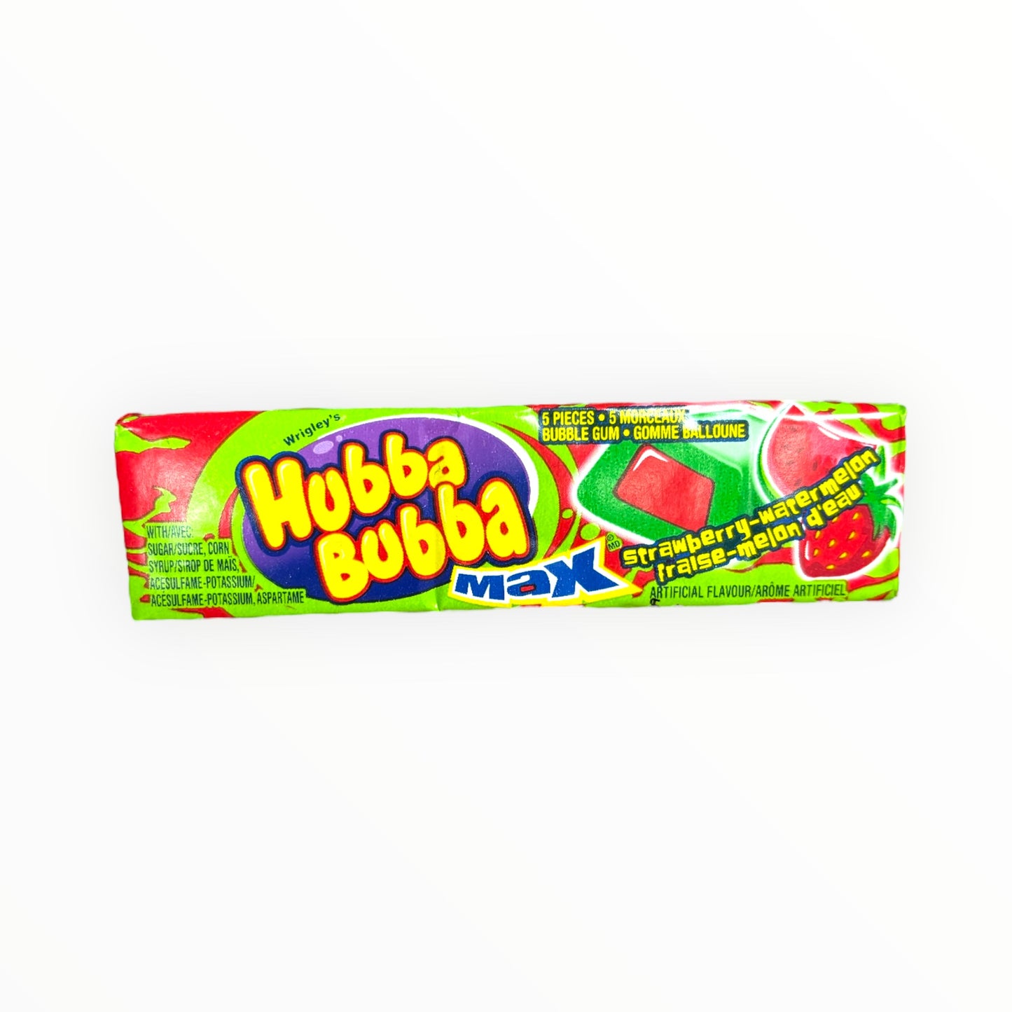 Hubba Bubba Strawberry-Watermelon 5 Pieces