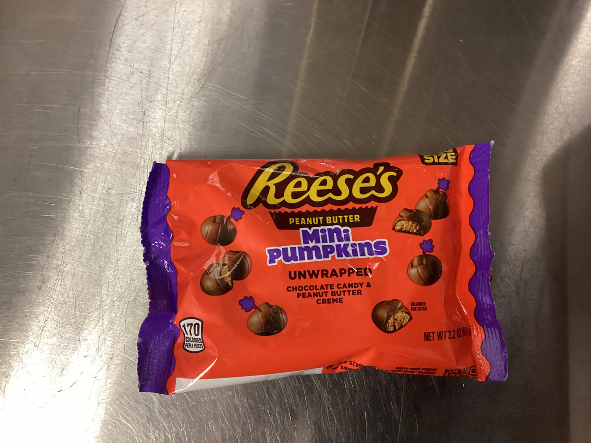 Reese’s peanut butter mini pumpkins