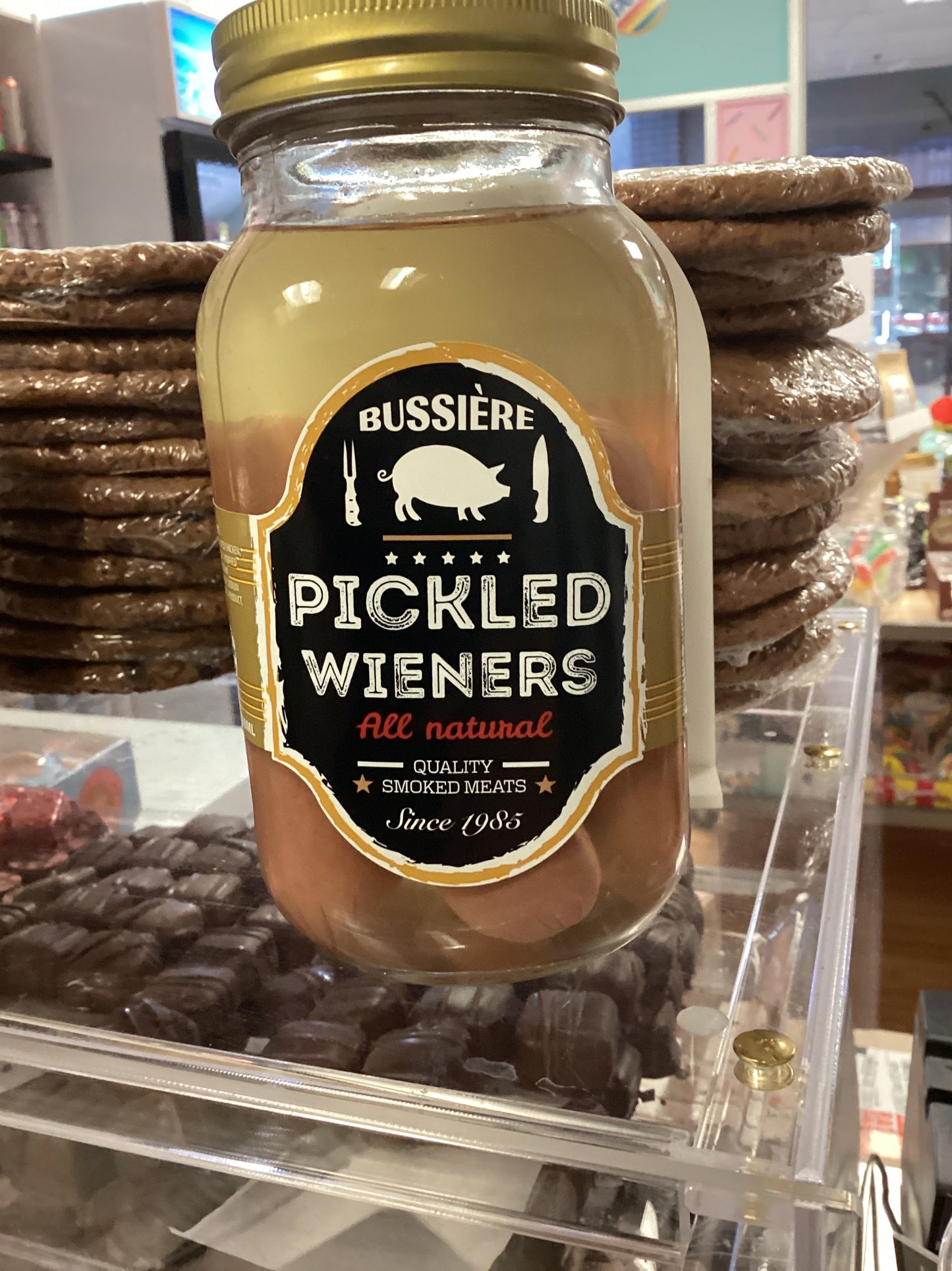 La Bussières pickled wieners