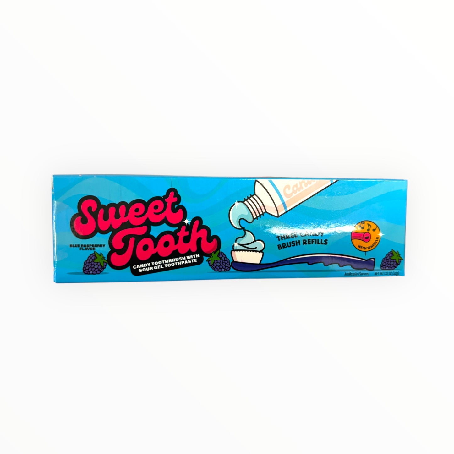 Blue Rasberry Toothbrush Candy