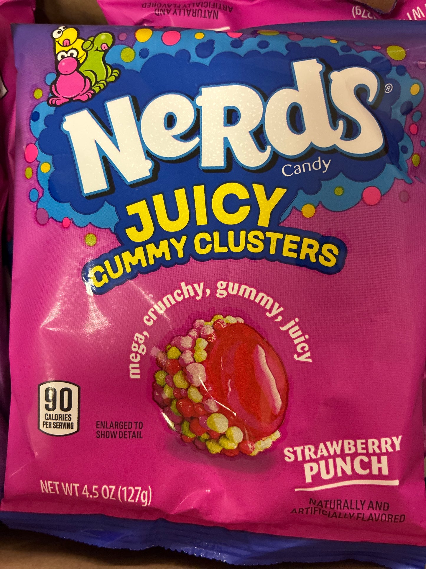 Nerds juicy gummy clusters 127g
