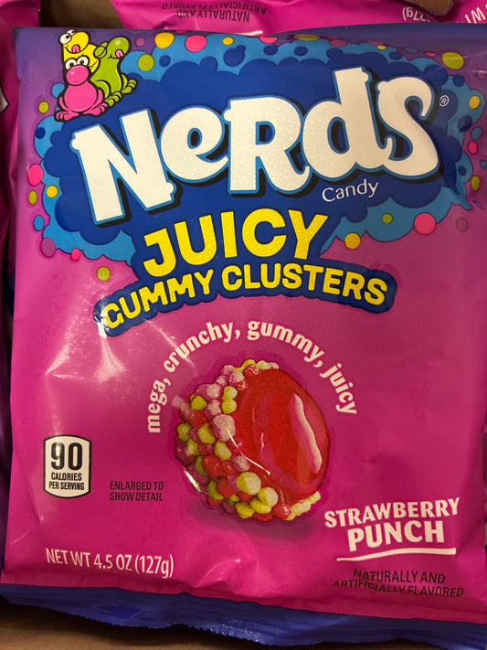 Nerds juicy gummy clusters 127g