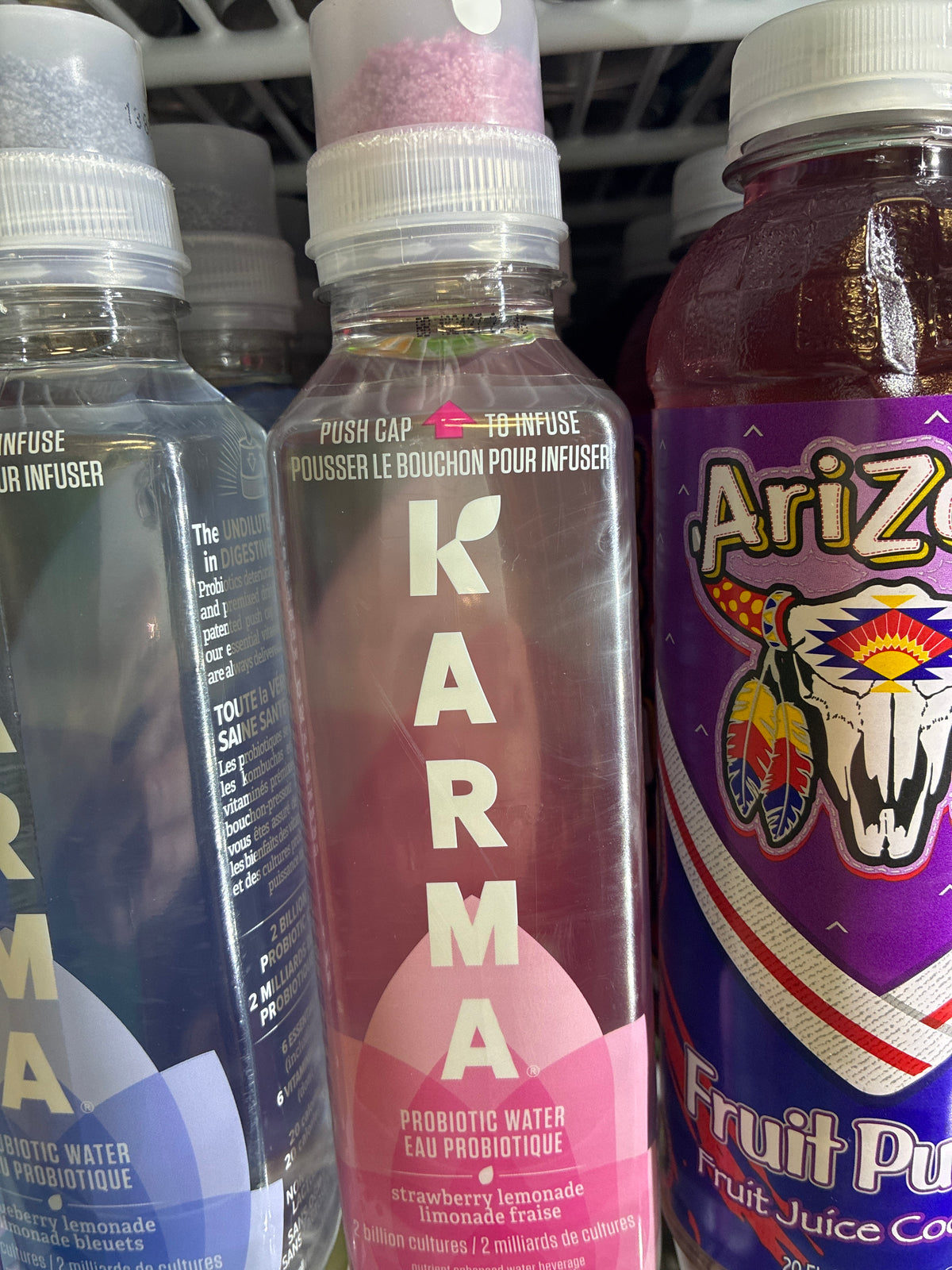 Karma probiotic water strawberry lemonade