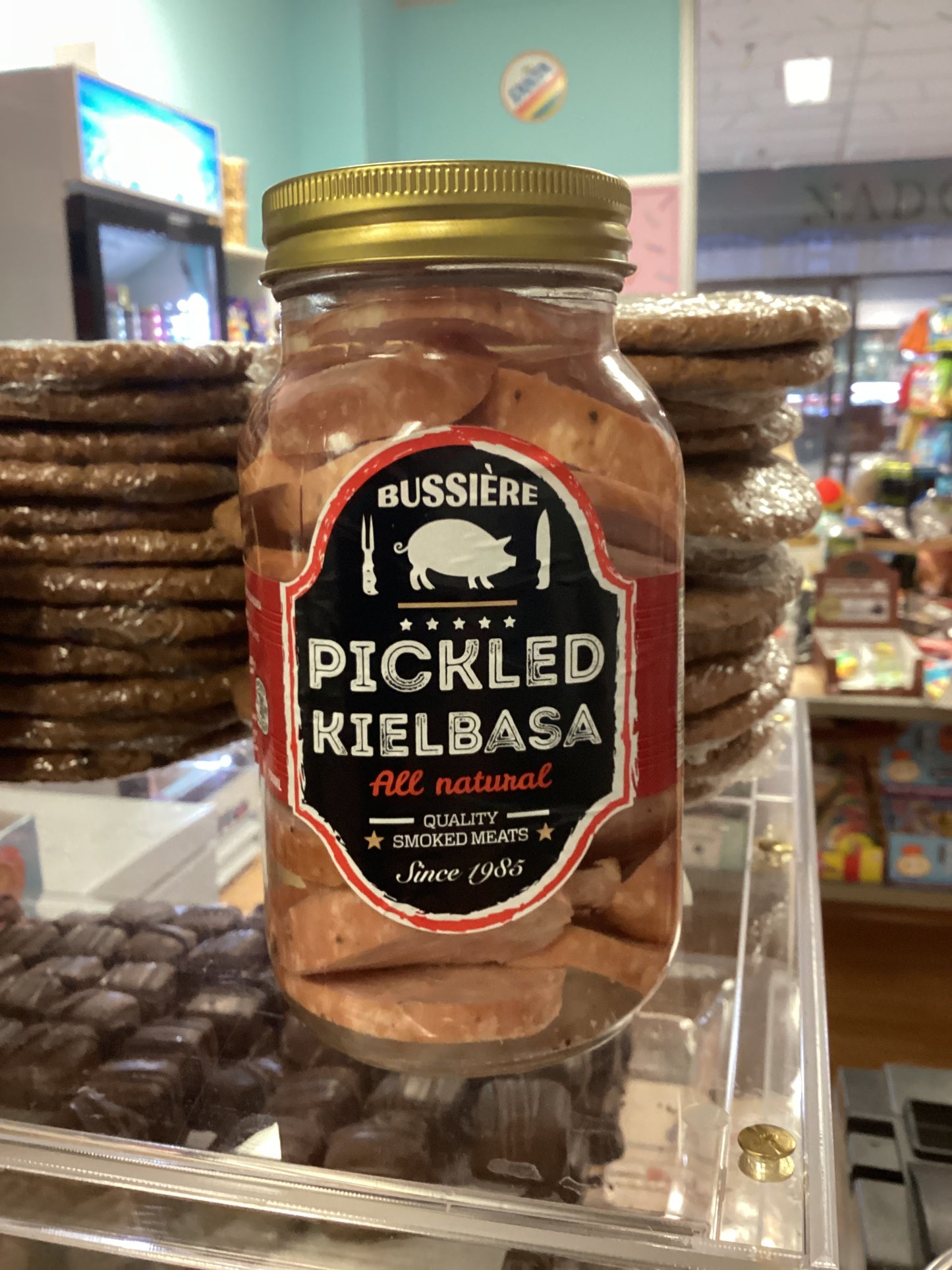 La Bussières pickled kielbasa