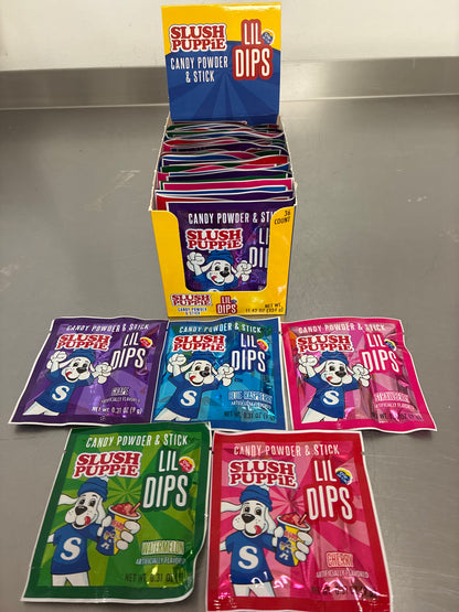 Slush Puppie LiL Dips Candy Powder & Stick 9g