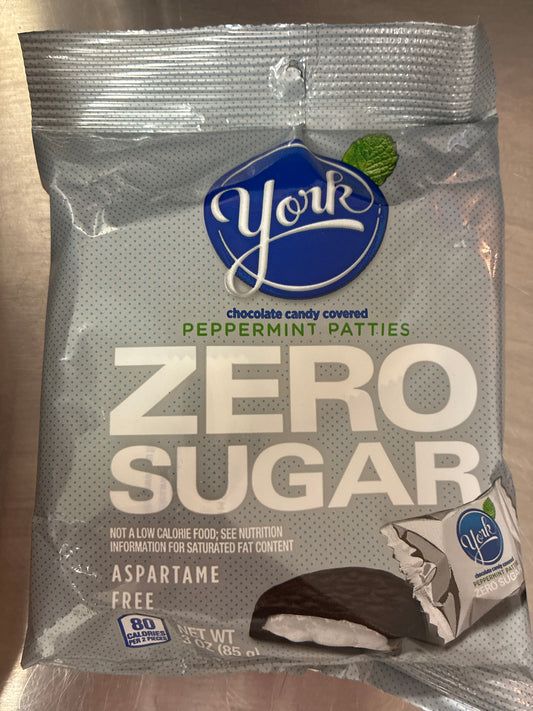 Zero sugar York 85g