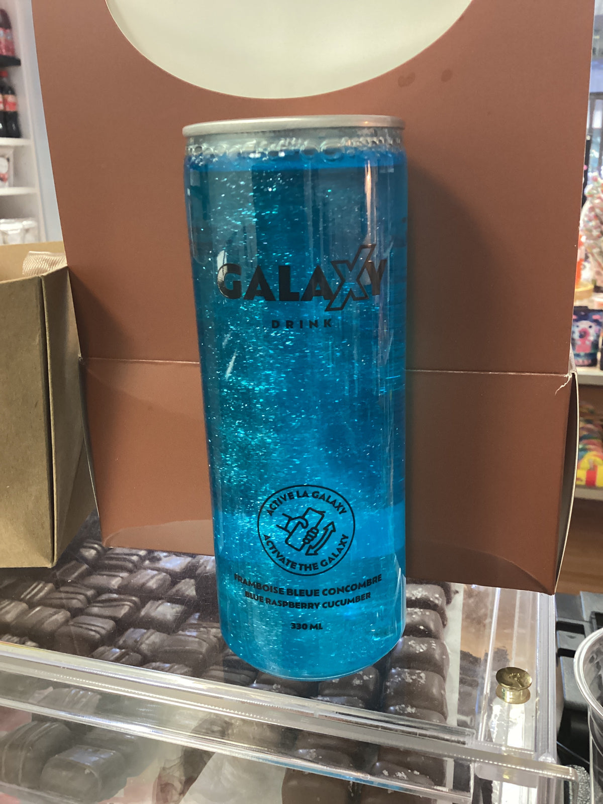 Galaxy drink - blue raspberry cucumber