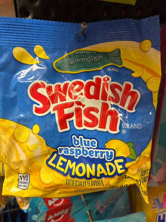 Swedish fish blue raspberry