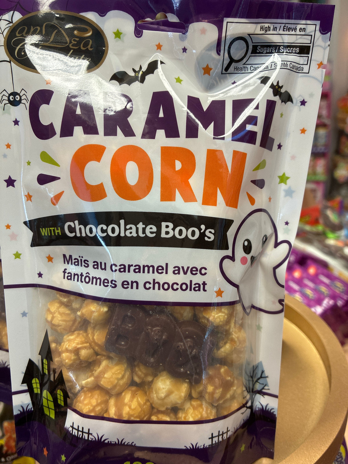 BOO Caramel corn