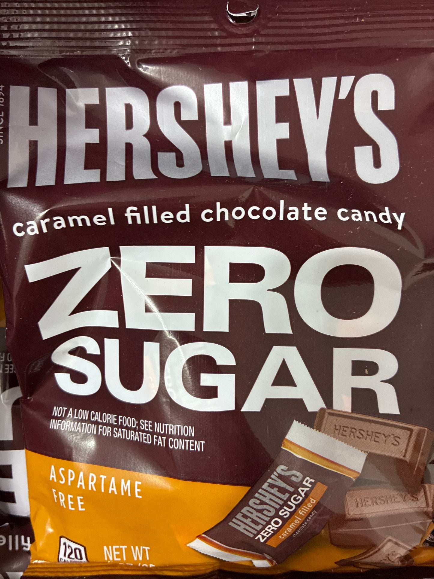 Zero sugar hersheys caramel