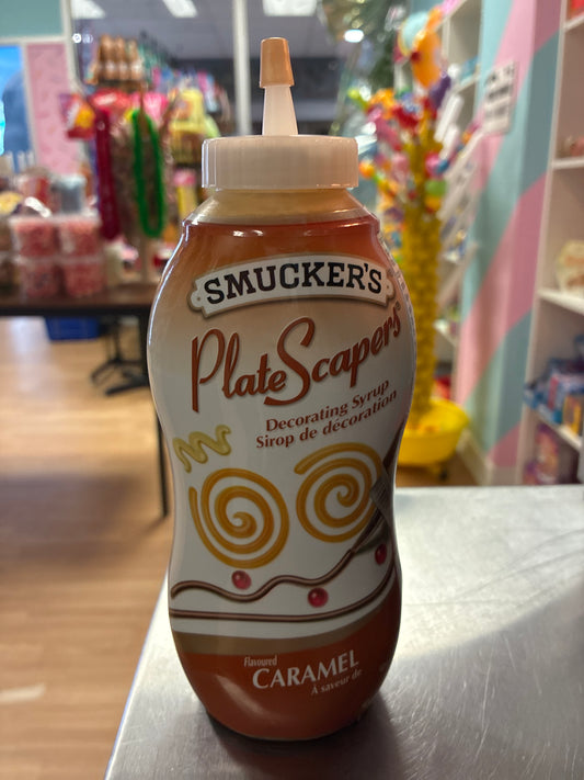 Smuckers caramel plate scrapper
