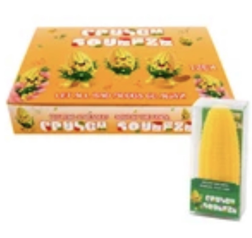 Corn crunchy squishy