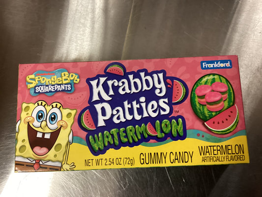 Sponge Bob Gummy Candy Watermelon 72g