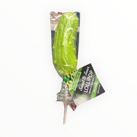Pickle lollipop