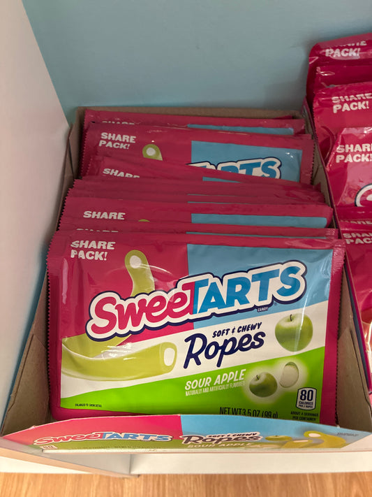 Sweet tarts ropes sour apples