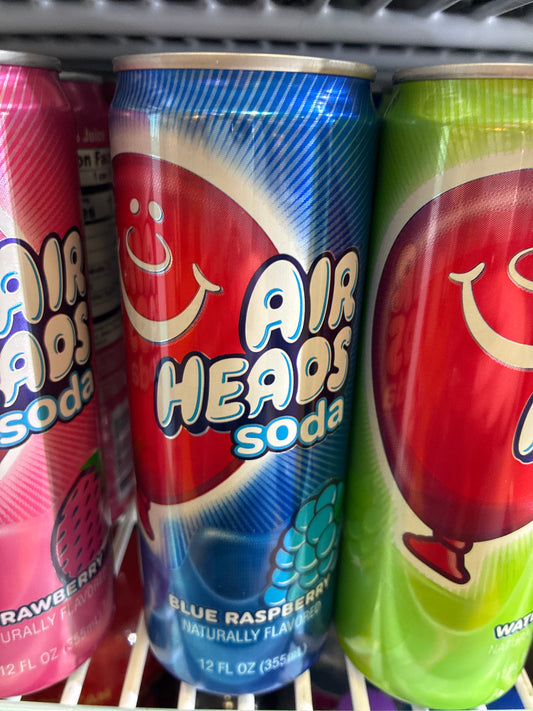 Airhead Blue Raspberry Soda 355ml
