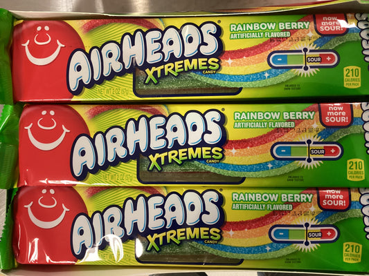 Airheads Xtremes  Rainbow Berry 57g