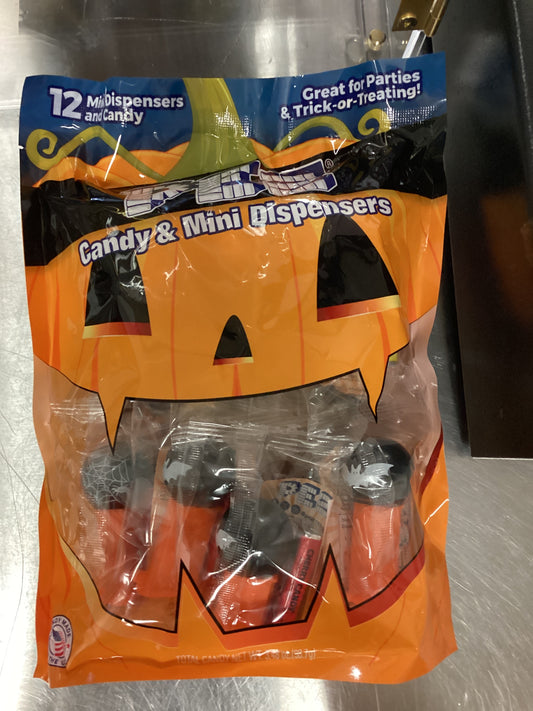 12 mini Pez dispensers