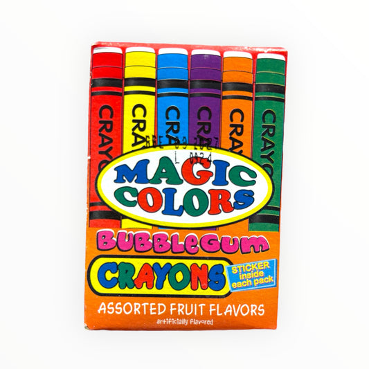 Bubble Gum Crayons