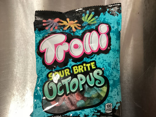 Trolli Sour Brite Octopus 120g