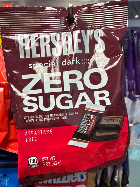 Hershey dark chocolate zero sugar