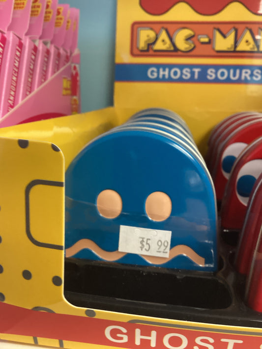 PAC MAN ghost blue