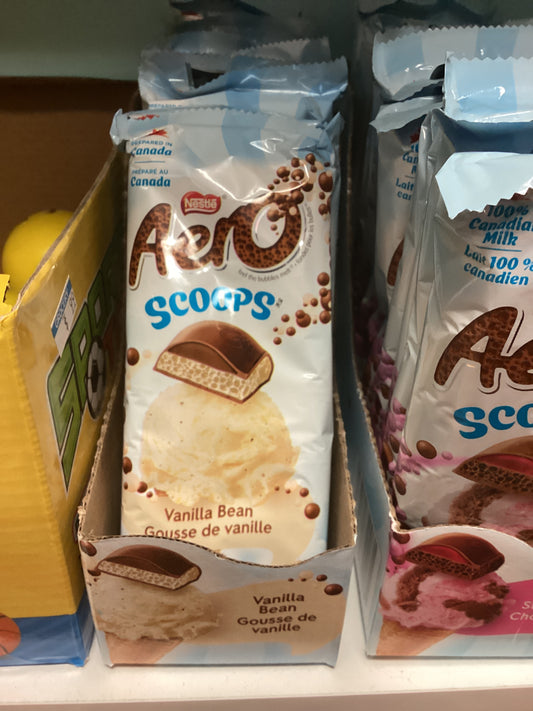 Aero scoops vanilla bean