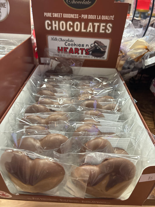 Cookies n Cream Hearts